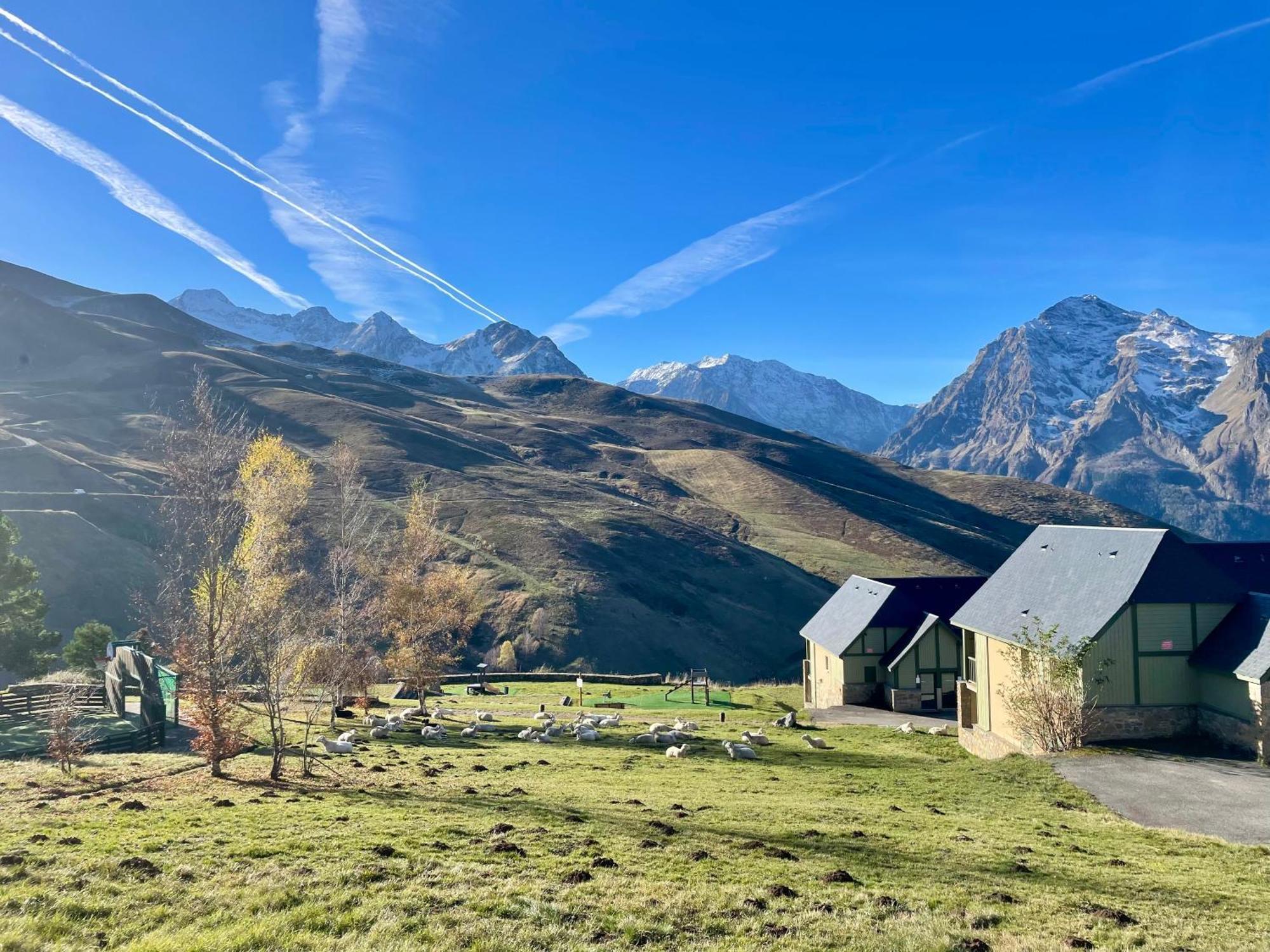 Grand Appartement Peyra'Good Tout Equipe Linge De Lit Et De Toilette Inclus - 8 Couchages - Station Peyragudes - Vue Montagne - 2 Balcons-Terrasses Germ ภายนอก รูปภาพ