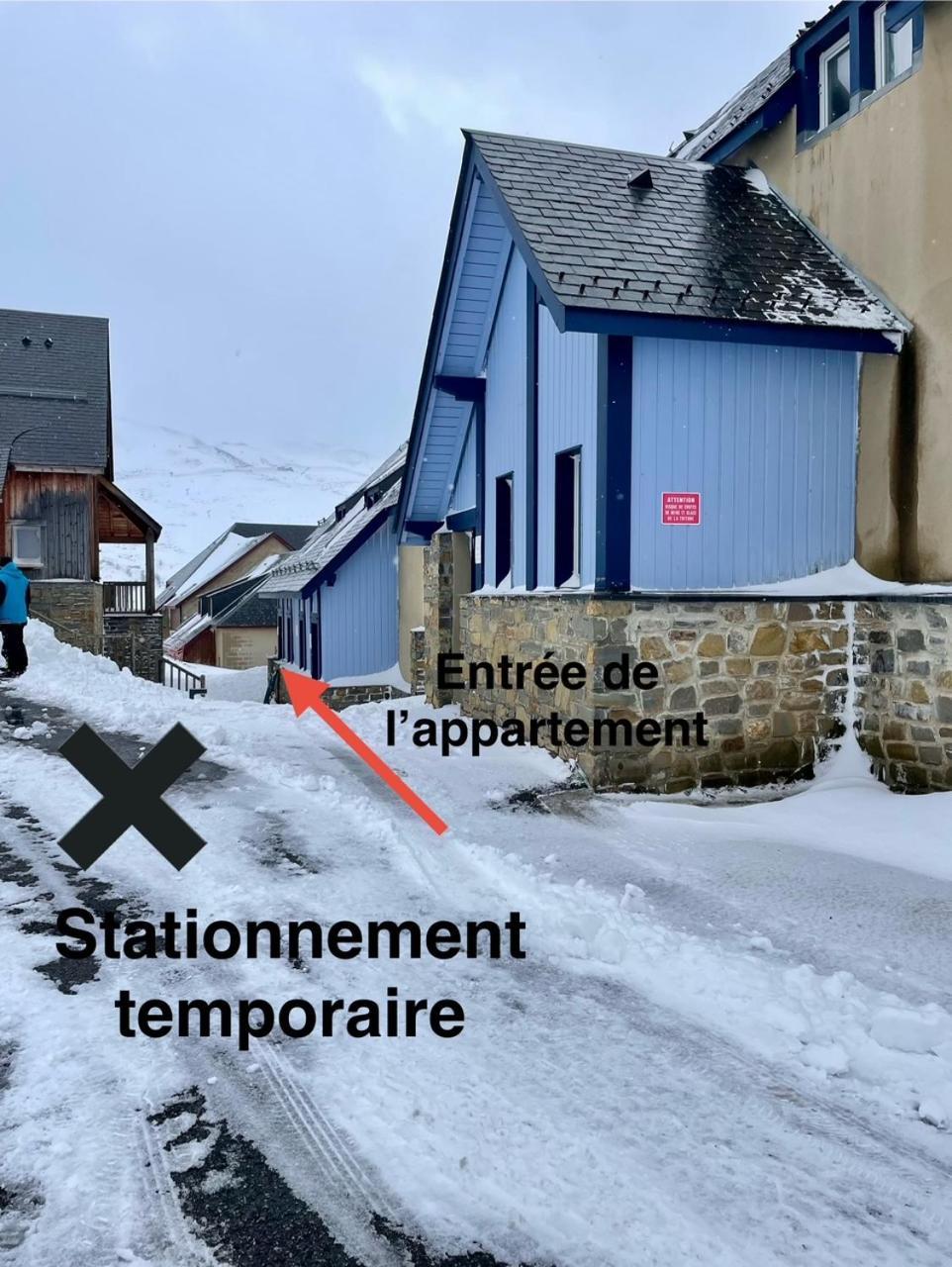Grand Appartement Peyra'Good Tout Equipe Linge De Lit Et De Toilette Inclus - 8 Couchages - Station Peyragudes - Vue Montagne - 2 Balcons-Terrasses Germ ภายนอก รูปภาพ